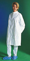 Frock, Tyvek, Isoclean, No Pocket, Elastic Wrist DuPont Personal Protection